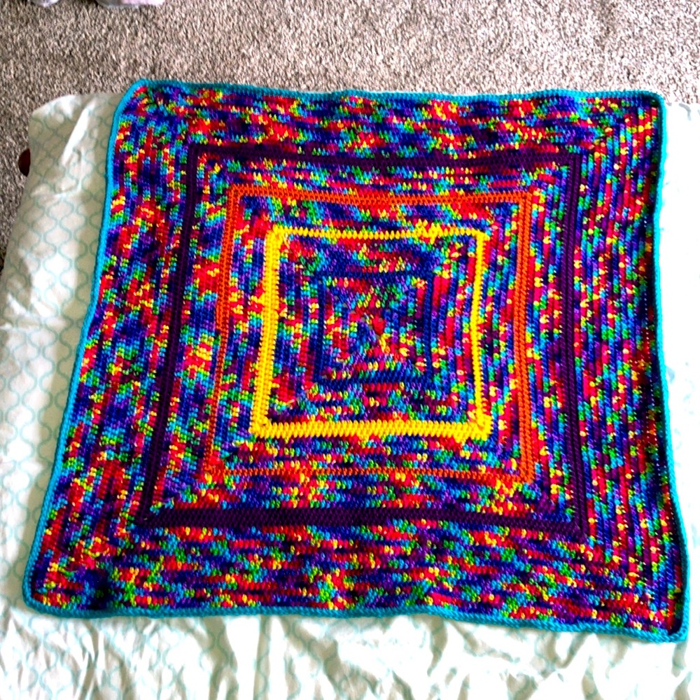 ⭐️SOLD⭐️  Rainbow blanket